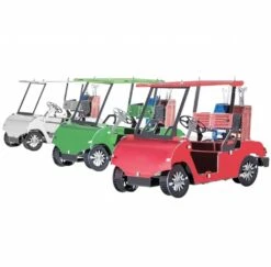 Metal Earth Golf Cart - Set Of 3 - 3D Puzzel