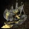Metal Earth Greyjoy Ship Silence - GOT - Iconx 3D Puzzel -Puzzelwinkel metal earth greyjoy ship silence got iconx 3d puzz