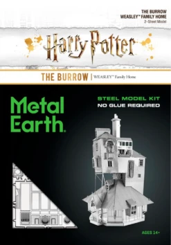 Metal Earth Harry Potter - The Burrow - 3D Puzzel -Puzzelwinkel metal earth harry potter the burrow 3d puzzel 2