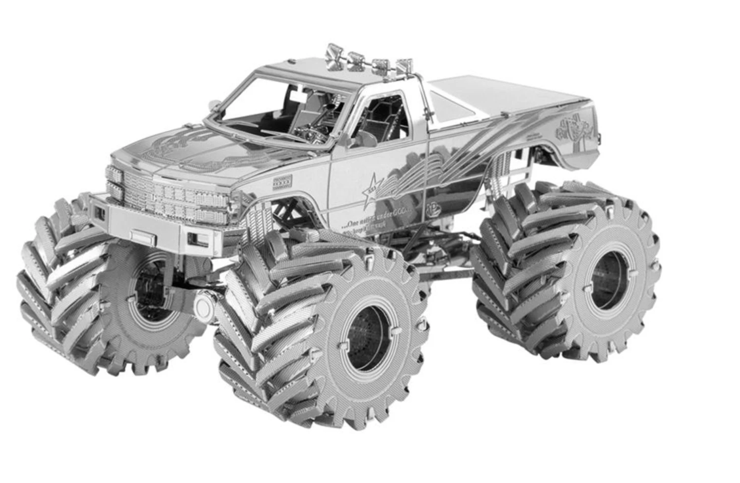 Metal Earth Monster Truck - 3D Puzzel 3 Metal Earth Monster Truck - 3D Puzzel