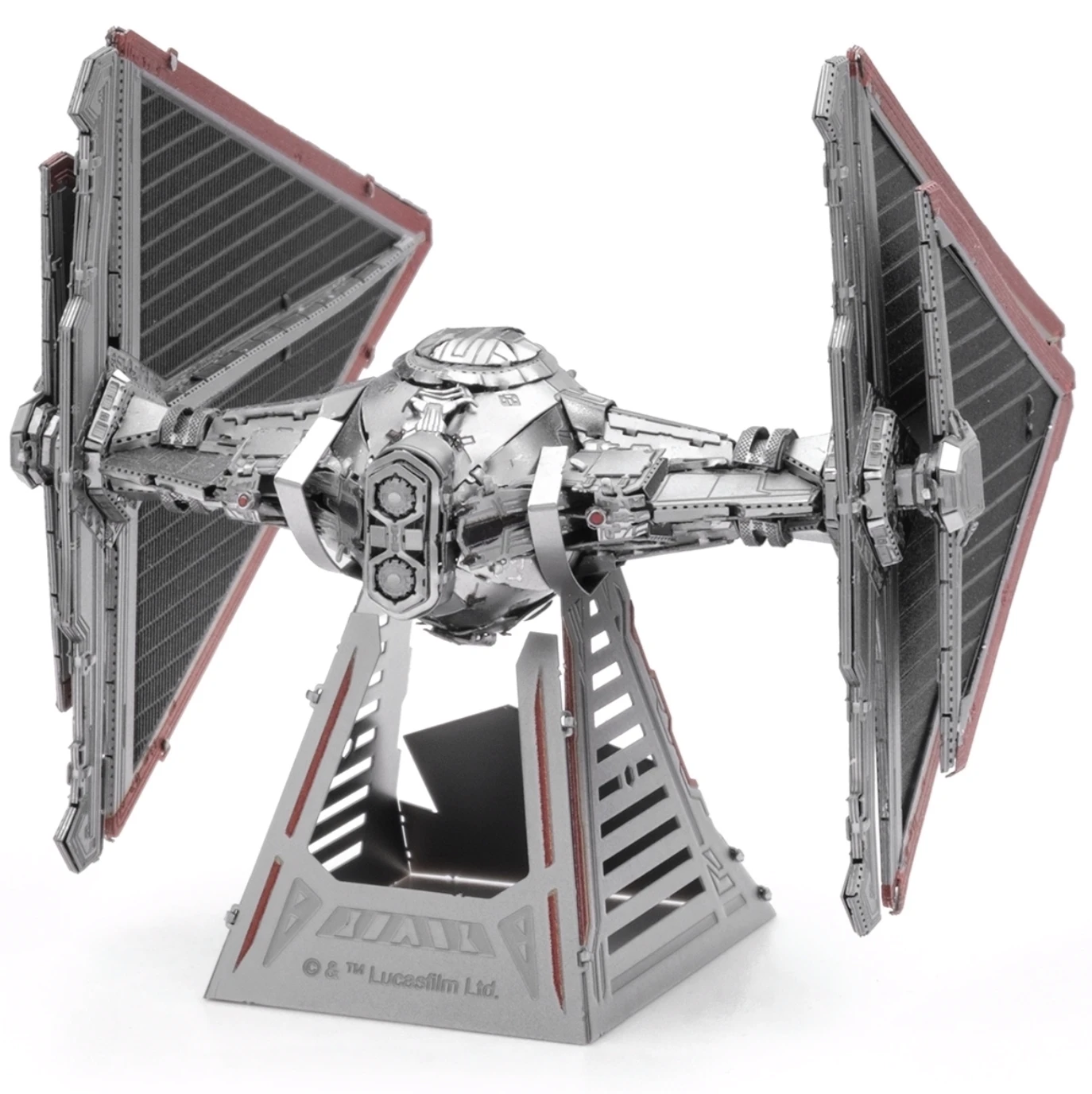 Metal Earth Star Wars - Sith Tie Fighter - 3D Puzzel 6 Metal Earth Star Wars - Sith Tie Fighter - 3D Puzzel - Afbeelding 4
