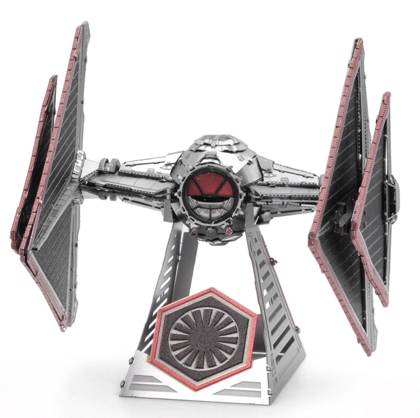 Metal Earth Star Wars - Sith Tie Fighter - 3D Puzzel 8 Metal Earth Star Wars - Sith Tie Fighter - 3D Puzzel - Afbeelding 6