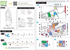 Metal Earth The Mountain - GOT - Iconx 3D Puzzel -Puzzelwinkel metal earth the mountain got iconx 3d puzzel 6
