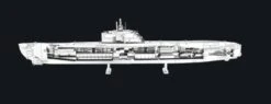 Metal Earth U-boat Type XXI - 3D Puzzel
