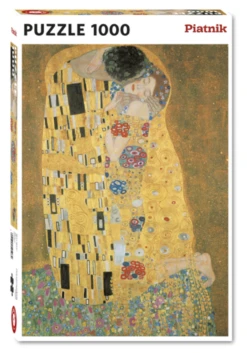 Piatnik Gustave Klimt - De Kus - 1000 Stukjes -Puzzelwinkel piatnik gustave klimt de kus 1000 stukjes 1