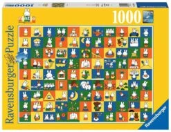 Ravensburger 99 Nijntjes - Puzzel Van 1000 Stukjes