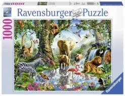 Ravensburger Avonturen In De Jungle - Puzzel Van 1000 Stukjes -Puzzelwinkel ravensburger avonturen in de jungle puzzel van 100 1