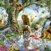 Ravensburger Avonturen In De Jungle - Puzzel Van 1000 Stukjes -Puzzelwinkel ravensburger avonturen in de jungle puzzel van 100