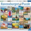 Ravensburger Collage Van De Kust - Puzzel Van 1500 Stukjes -Puzzelwinkel ravensburger collage van de kust puzzel van 1500 s