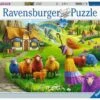 Ravensburger De Kleurrijke Wolwinkel - Puzzel Van 1000 Stukjes -Puzzelwinkel ravensburger de kleurrijke wolwinkel puzzel van 10