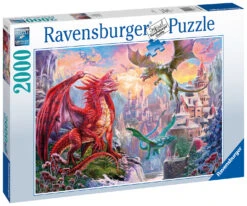 Ravensburger Drakenland - Puzzel Van 2000 Stukjes -Puzzelwinkel ravensburger drakenland puzzel van 2000 stukjes 2