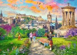 Ravensburger Edinburgh Romance - Puzzel Van 1000 Stukjes -Puzzelwinkel ravensburger edinburgh romance puzzel van 1000 stu 1