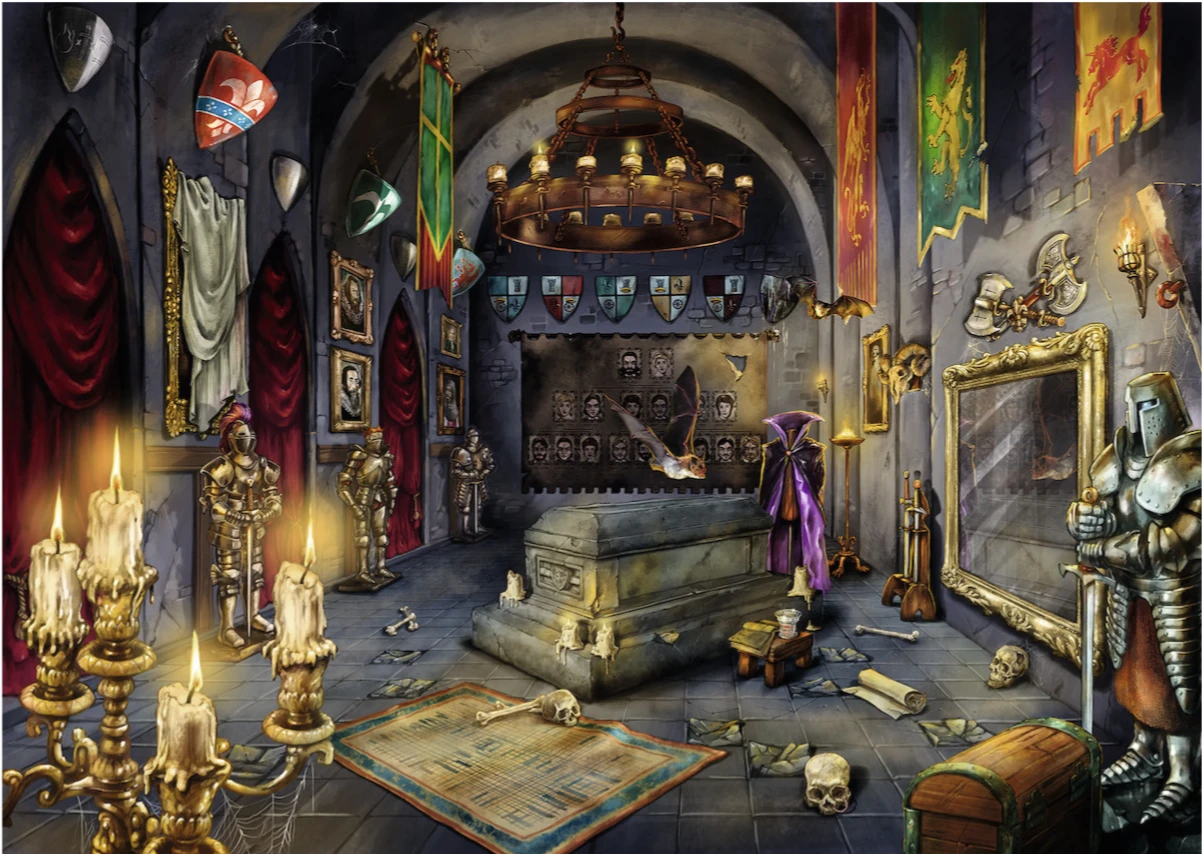 Ravensburger Escape Puzzel 6: Kasteel Van De Vampier - 759 Stukjes 4 Ravensburger Escape Puzzel 6: Kasteel Van De Vampier - 759 Stukjes - Afbeelding 2