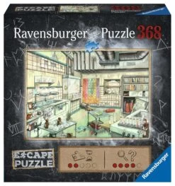 Ravensburger Escape Puzzel: Chemie Lab - 368 Stukjes