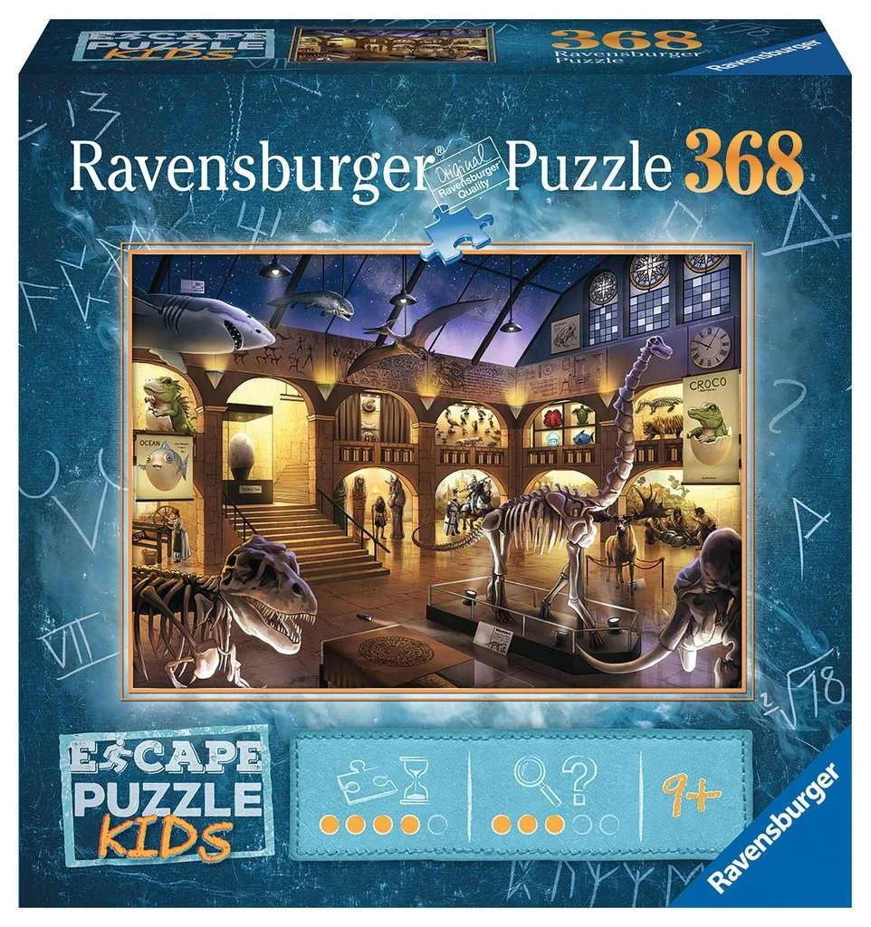 Ravensburger Escape Puzzel Kids: Museum- 368 Stukjes 3 Ravensburger Escape Puzzel Kids: Museum- 368 Stukjes