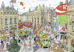 Ravensburger Fleroux - Londen - Puzzel Van 1000 Stukjes -Puzzelwinkel ravensburger fleroux londen puzzel van 1000 stukje 1