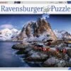 Ravensburger Het Noorse Dorp Hamnoy - Puzzel Van 3000 Stukjes -Puzzelwinkel ravensburger het noorse dorp hamnoy puzzel van 300