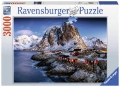 Ravensburger Het Noorse Dorp Hamnoy - Puzzel Van 3000 Stukjes