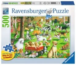 Ravensburger In Het Hondenpark - 500 XL Stukjes
