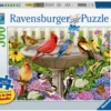 Ravensburger In Het Vogelbadje - 500 XL Stukjes -Puzzelwinkel ravensburger in het vogelbadje 500 xl stukjes