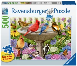 Ravensburger In Het Vogelbadje - 500 XL Stukjes