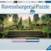 Ravensburger Jungletempel Pura Luhur - Bali - Panoramische Puzzel Van 1000 Stukjes -Puzzelwinkel ravensburger jungletempel pura luhur bali panorami