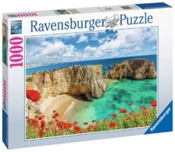 Ravensburger Klaprozen In De Algarve, Portugal - Puzzel Van 1000 Stukjes -Puzzelwinkel ravensburger klaprozen in de algarve portugal puzz 2