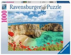 Ravensburger Klaprozen In De Algarve, Portugal - Puzzel Van 1000 Stukjes