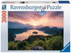 Ravensburger Meer Van Bled, Slovenië - Puzzel Van 3000 Stukjes