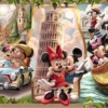 Ravensburger Mickey En Minnie Op Vakantie - Puzzel Van 1000 Stukjes -Puzzelwinkel ravensburger mickey en minnie op vakantie puzzel v