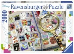 Ravensburger Mijn Mooiste Disney Postzegels - Puzzel Van 2000 Stukjes -Puzzelwinkel ravensburger mijn mooiste disney postzegels puzzel 1
