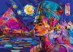 Ravensburger Nefertiti Bij De Nijl - Puzzel 1000 Stukjes -Puzzelwinkel ravensburger nefertiti bij de nijl puzzel 1000 stu 1