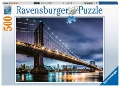 Ravensburger New York Slaapt Nooit - Puzzel Van 500 Stukjes