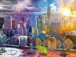 Ravensburger New York, Winter En Zomer - Puzzel Van 1500 Stukjes
