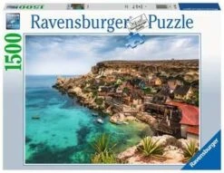 Ravensburger Popeye Village In Malta - Puzzel Van 1500 Stukjes