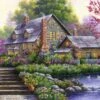 Ravensburger Romantische Cottage - 1000 Stukjes -Puzzelwinkel ravensburger romantische cottage 1000 stukjes
