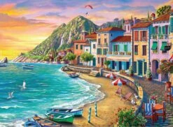 Ravensburger Romantische Zonsondergang - Puzzel Van 750 XXL Stukjes - Exclusiviteit -Puzzelwinkel ravensburger romantische zonsondergang puzzel van 1