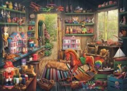 Ravensburger Speelgoed Van Vroeger - Puzzel Van 1000 Stukjes -Puzzelwinkel ravensburger speelgoed van vroeger puzzel van 1000 1