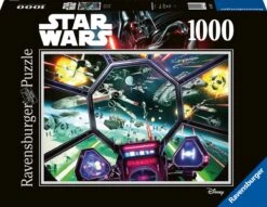 Ravensburger Star Wars - TIE Fighter Cockpit - Puzzel 1000 Stukjes