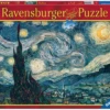 Ravensburger Sterrennacht - Van Gogh - 1500 Stukjes - Exclusiviteit -Puzzelwinkel ravensburger sterrennacht van gogh 1500 stukjes ex