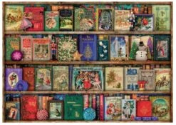 Ravensburger The Christmas Library - 1000 Stukjes -Puzzelwinkel ravensburger the christmas library 1000 stukjes 1
