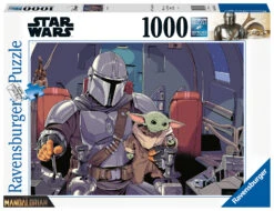 Ravensburger The Mandalorian - Puzzel Van 1000 Stukjes -Puzzelwinkel ravensburger the mandalorian puzzel van 1000 stukj 1