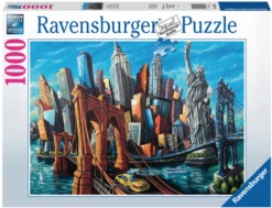 Ravensburger Welkom In New York - Puzzel Van 1000 Stukjes