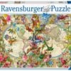 Ravensburger Wereldkaart Van Vlinders - Puzzel Van 3000 Stukjes -Puzzelwinkel ravensburger wereldkaart van vlinders puzzel van 3