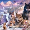 Ravensburger Wolven In De Sneeuw - Puzzel Van 2000 Stukjes -Puzzelwinkel ravensburger wolven in de sneeuw puzzel van 2000 s