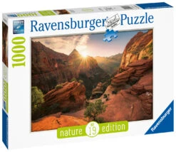 Ravensburger Zion Canyon - USA - Puzzel Van 1000 Stukjes -Puzzelwinkel ravensburger zion canyon usa puzzel van 1000 stukj 2
