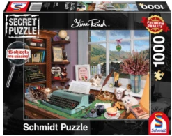Schmidt Aan De Schrijftafel - 15 Verborgen Objecten! - 1000 Stukjes