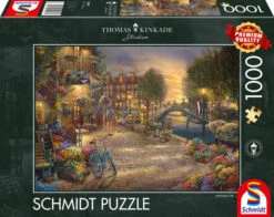 Schmidt Amsterdam - Thomas Kinkade - Puzzel Van 1000 Stukjes