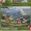 Schmidt Mickey En Minnie In De Alpen - Thomas Kinkade - Puzzel Van 1000 Stukjes -Puzzelwinkel schmidt mickey en minnie in de alpen thomas kinkad