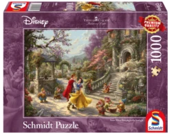 Schmidt Sneeuwwitje - Thomas Kinkade - Puzzel Van 1000 Stukjes